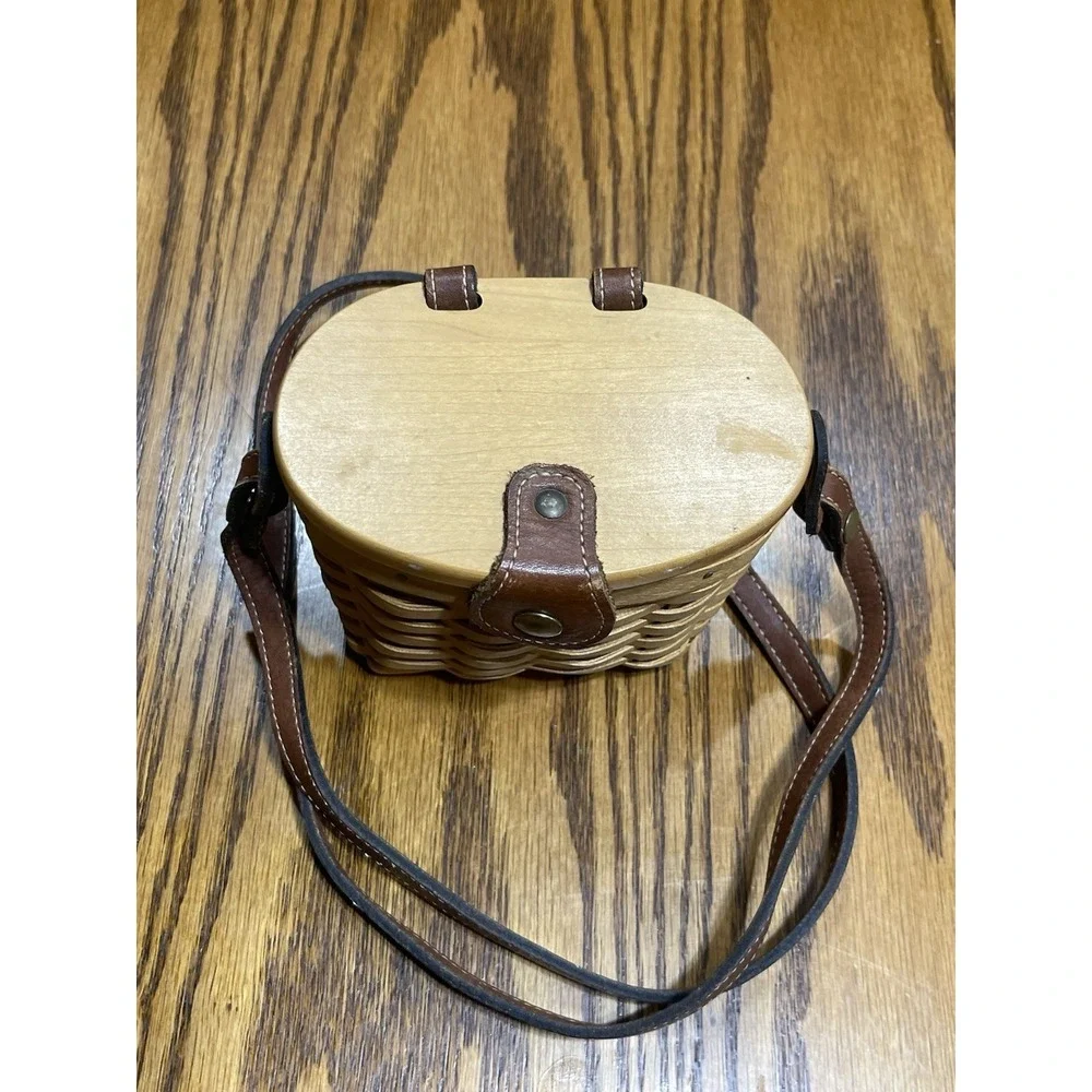 Longaberger Collector's Club Edition Small Purse Saddlebrook Basket Vintage